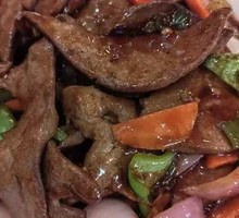 Scallion Stir-fried Pork Liver