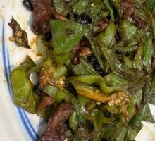 Stir-fried Pork with Green Chili