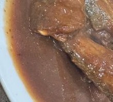 Braised Knife Fish in Red Sauce