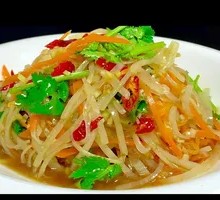 Sweet and Sour Potato Strips