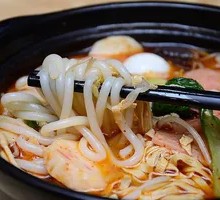 Assorted Meatballs Rice Noodles
