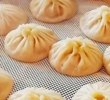 Vegetarian Three Delicacies Soup Dumplings