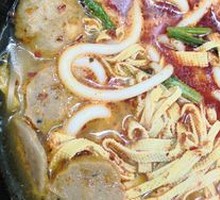 Shiitake Meatball Noodle Soup