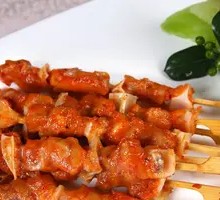Skewered Pork with Bone