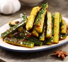 Spicy Cucumber Strips