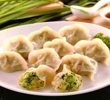 Leek and Egg Dumplings