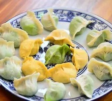 Leek and Pork Dumplings