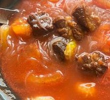 Tomato Beef Stew in Clay Pot