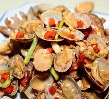 Spicy Stir-fried Clams