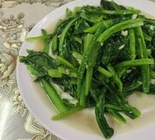 Garlic Stir-Fried Rapeseed Greens