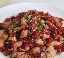 Spicy Chicken with Chili