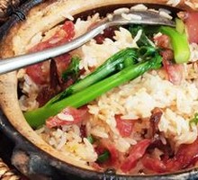 Cured Meat Clay Pot Rice