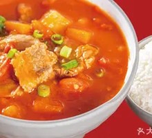 Tomato Beef Brisket Rice