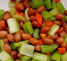 Celery and Peanut Salad