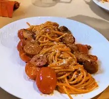 Tomato Sausage Pasta