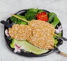 Fried Steak Skewers