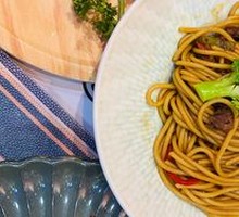 Black Pepper Beef Pasta