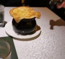 Crispy Pastry Seafood Soup