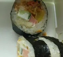 Enoki Mushroom Sushi