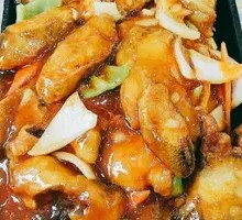 Braised Cod with Sauce