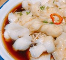 Scallion Oil Poached Dragon Fish