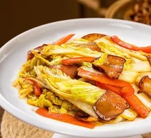 Preserved Pork with Baby Bok Choy