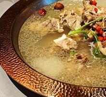 White Soup Lamb Shank