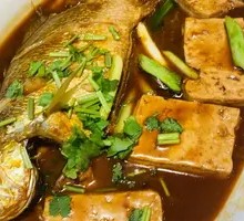 Yellow Croaker Stewed with Tofu