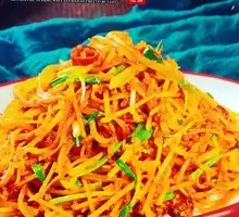 Millet Meat Crumbs with Potato Shreds