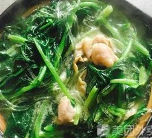 Lamb and Spinach Noodles