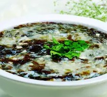 Tofu and Seaweed Dish