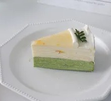 Matcha Grapefruit Layer Cake