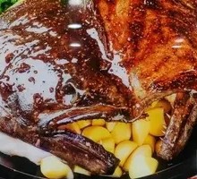 Black Pepper Halibut Head