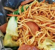 Sausage Fried Noodles