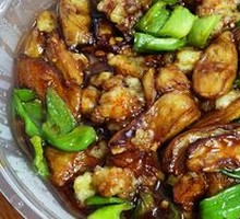 Braised Pork and Eggplant