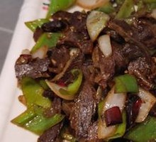 Bell Pepper Beef Heart Stir-fry