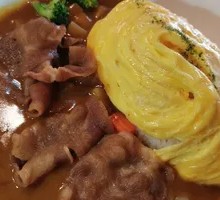Gyuno Beef Curry Omelette Rice