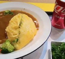 深海鳕鱼咖喱蛋包饭