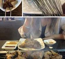 Garlic Shoots with Lamb Ribs