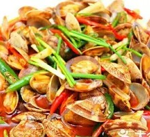 Spicy Stir-Fried Clams