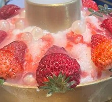 Strawberry Mochi Hot Pot