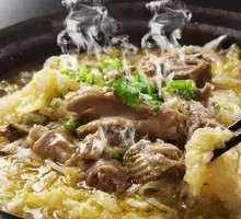 Braised Goose with Sour Cabbage