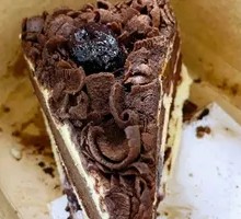 Dark Chocolate Mousse Cake