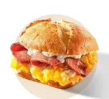 Egg and Barbecue Pork Sandwich