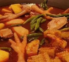 Stewed Pork Ribs with Chicken