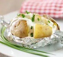 Aluminum Foil Potatoes