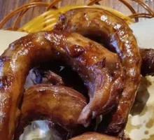 Smoked and Braised Chicken Neck