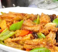 Braised Pork and Eggplant