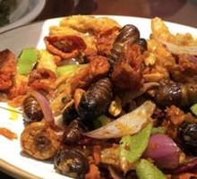 Dry-Fried Cicada Nymphs