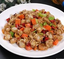 Stir-Fried Twin Shellfish